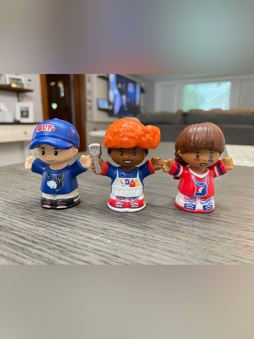 Fisher Price Little People 2021 Buffalo Bills Bundle of 3